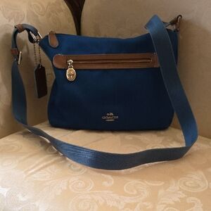 Coach Blue Crossbody Bag